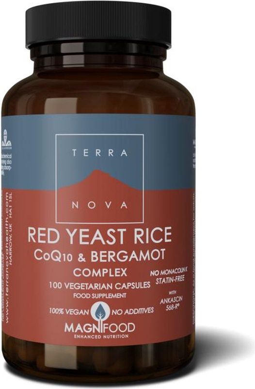 Q10 - Rode Gistrijst - Bergamot - CoQ10 - 120 Capsules