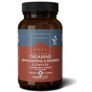 Terranova - L-Theanine Ashwagandha & Rhodiola Complex - Vitamine Mineralen en Kruidenpreparaat