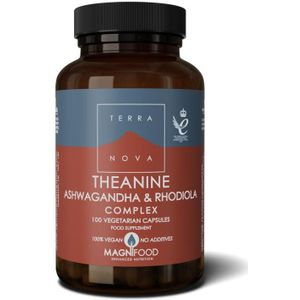 Terranova - Theanine Ashwagandha & Rhodiola Complex - Vitamine en Kruidenpreparaat