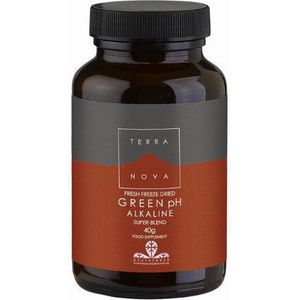 Terranova - Green pH Alkaline Super-Blend - 10 Gevriesdroogde Plantaardige Superfoods