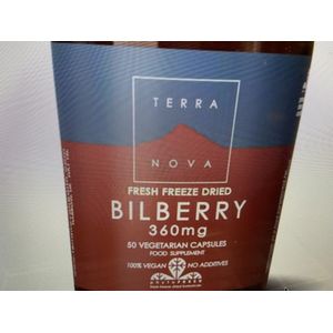 Terranova Bilberry 360mg 50caps
