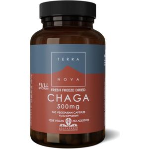 Terranova - Chaga - Voedingssupplement - 500mg - Biologisch