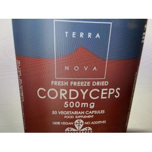 Terranova Cordyceps 500 mg 50 vcaps