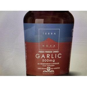 Terranova Garlic 500 mg  50 Vegetarische capsules