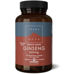 Terranova Ginseng 500 mg  100 Vegetarische capsules