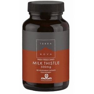 Terranova - Milk Thistle - Voedingssupplement - 500mg - Biologisch