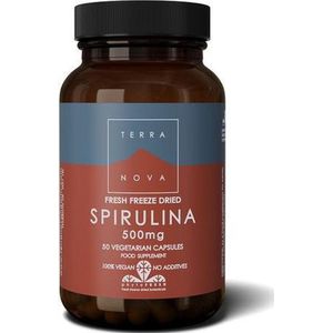 Terranova Spirulina 500 mg  50 Vegetarische capsules