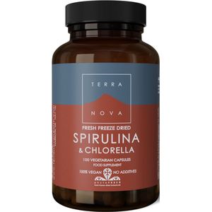 Terranova - Spirulina & Chlorella - Voedingssupplement - Biologisch - 150g