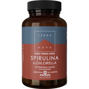 Terranova Spirulina & chlorella complex 100 vcaps