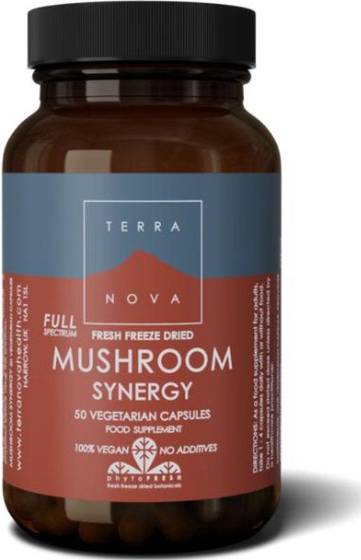 Terranova - Mushroom Synergy Complex - Voedingssupplement - Biologisch