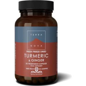 Terranova Turmeric & ginger 50 capsules