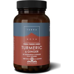 Terranova Turmeric & ginger 50 capsules