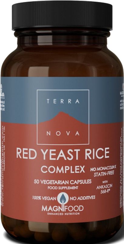 Rode Gist Rijst - Terranova - 100% Vrij Van Monacoline K