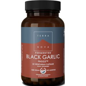 Terranova - Fermented Black Garlic - Antioxidant - 300 mg - 50 Vcaps