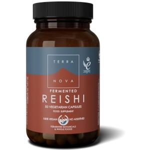 Terranova - Fermented Reishi - Voedingssupplement - 50 Capsules