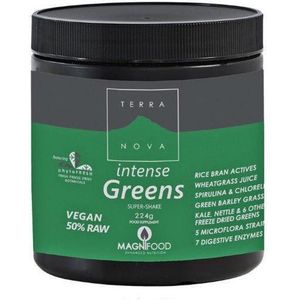 Terranova - Intense Greens - Super Shake - Groen - Poederblend
