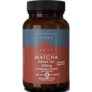 Terranova - Matcha Green Tea - 400mg - Biologisch - Ceremonial Grade AAA