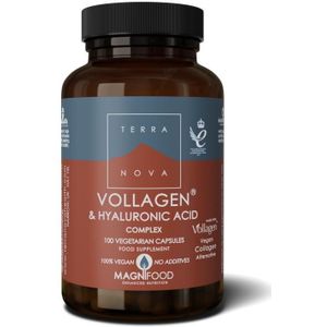 Terranova Vollagen & hyaluronic acid complex 100 capsules