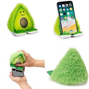 Plusheez Mobile Phone Holder | 2 in 1 Phone Stand with Micro Fibre Wipe | Screen Cleaner | Universal Phone Stand for Kids Children Adults | eReader/Kindle/Smartphone/Small Tablet Compatible