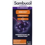 Sambucol - Immuno - Sap - Zonder Kleurstoffen - Vegan - Met Vitamine C en Zink