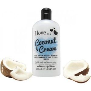 I Love... Bubble Bath & Shower Crème I Love…  Coconut & Cream