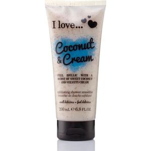 I Love Coconut & Cream - Douchepeeling - 200 ml - Body Scrub