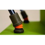 Flexyfoot stokdop - 19 mm zwart