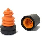 Flexyfoot stokdop  - 25 mm zwart