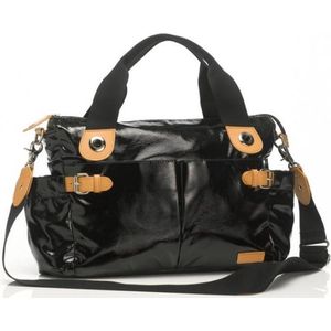 Storksak luiertas Kate Black Patent