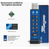 iStorage Datashur Pro USB stick 8 GB