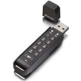 iStorage datAshur Personal 2 - USB Stick - 8 GB - Cijfercode - Zwart