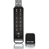 iStorage datAshur Personal 2 - USB-stick - 8 GB - Cijfercode - Zwart