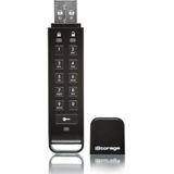 iStorage datAshur Personal 2 - USB Stick - 8 GB - Cijfercode - Zwart
