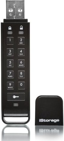 iStorage datAshur Personal 2 - USB Stick - 8 GB - Cijfercode - Zwart