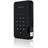 iStorage diskAshur2 SSD - Externe Harde Schijf - 128GB - Zwart