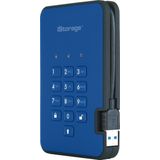 iStorage diskAshur 2 externe harde schijf 500 GB 5400 RPM USB Type-A 3.2 Gen 1 (3.1 Gen 1) Blauw