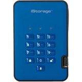 iStorage diskAshur 2 externe harde schijf 500 GB 5400 RPM USB Type-A 3.2 Gen 1 (3.1 Gen 1) Blauw
