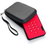 iStorage diskAshur 2 externe harde schijf 500 GB 5400 RPM USB Type-A 3.2 Gen 1 (3.1 Gen 1) Rood