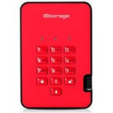 iStorage diskAshur2 HDD 500 GB Secure Portable Hard Drive Password Protected Dust/Water-Resistant Hardware Encryption
