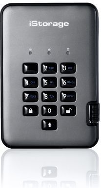 iStorage diskAshur PRO2 externe harde schijf 500 GB 5400 RPM 2.5" USB Type-A 3.2 Gen 1 (3.1 Gen 1) Zwart