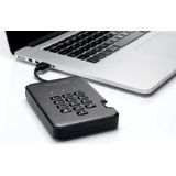 iStorage diskAshur Pro2 - Externe SSD - 128GB - Zwart