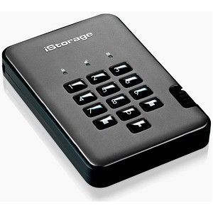 iStorage diskAshur Pro2 SSD - Externe Harde Schijf - 256GB - Zwart