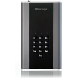 iStorage diskAshur DT2 3 TB Secure Encrypted Desktop Hard Drive FIPS Level-2 Password protected Dust/Water Resistant. IS-DT2-256-3000-C-G