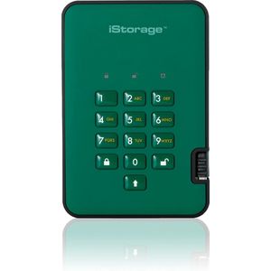 iStorage diskAshur 2 externe harde schijf 4 TB Groen