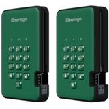 iStorage - diskAshur2 - Harde Schijf - 5 TB - Stof- en Waterdicht - Hardware-encryptie