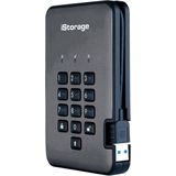 iStorage diskAshur PRO2 - Externe Harde Schijf - 4TB - USB - Zwart