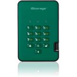 iStorage - diskAshur² - Externe SSD - Groen - 4 TB