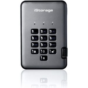 iStorage diskAshur PRO2 externe harde schijf 4 TB Grijs