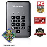 iStorage schijfAshur Pro2 SSD 128 GB FIPS (128 GB), Externe SSD, Grijs