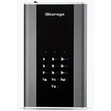 iStorage DiskAshur DT2 externe harde schijf 3 TB Zwart, Grijs